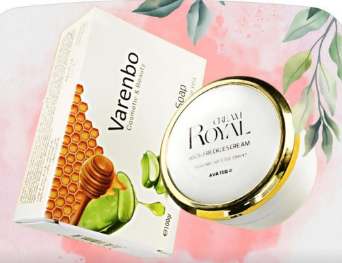 پکیج کرم و صابون ضدلک و جوانساز رویال اصل