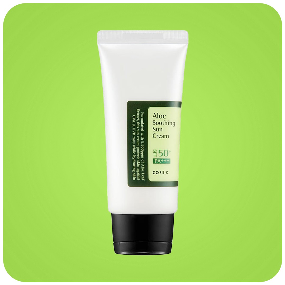 کرم ضدآفتاب آلوئه ورا کوزارکس۵۰ میل spf50 اصل