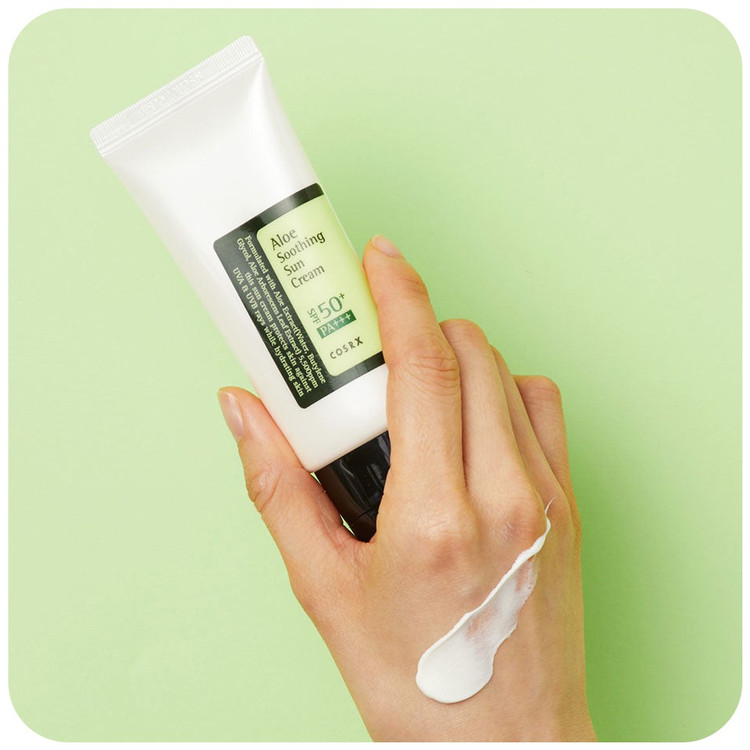 کرم ضدآفتاب آلوئه ورا کوزارکس۵۰ میل spf50 اصل